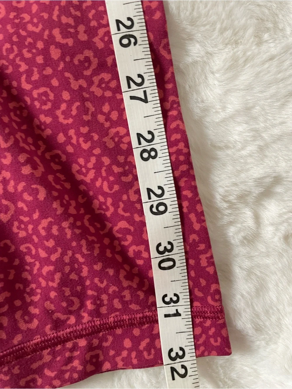 lululemon athletica High-Rise Magenta Leopard Print Leggings
